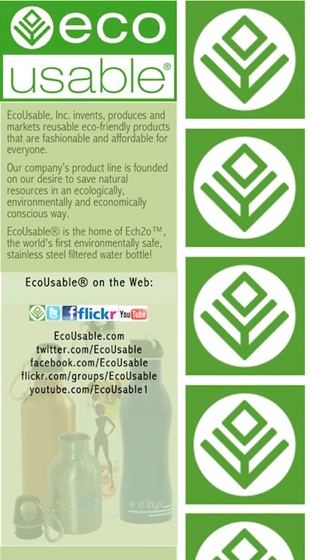 Professional Work: EcoUsable Twitter Background